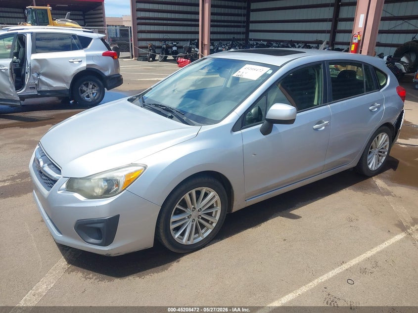 Vin: jf1gpad68e8209998, lot: 45706213, subaru impreza 2.0i premium 20142