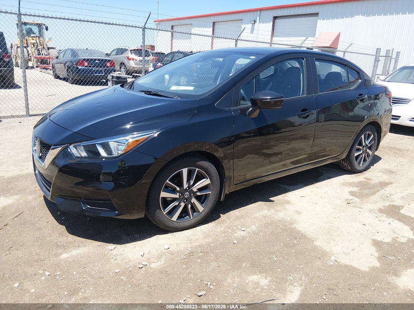 3N1CN8EV0ML836436 2021 Nissan Versa Sv Xtronic Cvt photo 1