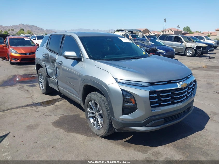 Vin: 3gnaxheg1sl271828, lot: 45706272, chevrolet equinox fwd lt 2025 img_1