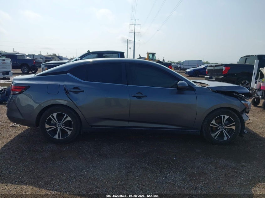 VIN 3N1AB8CV3PY223463 2023 NISSAN SENTRA SV XTRONIC CVT