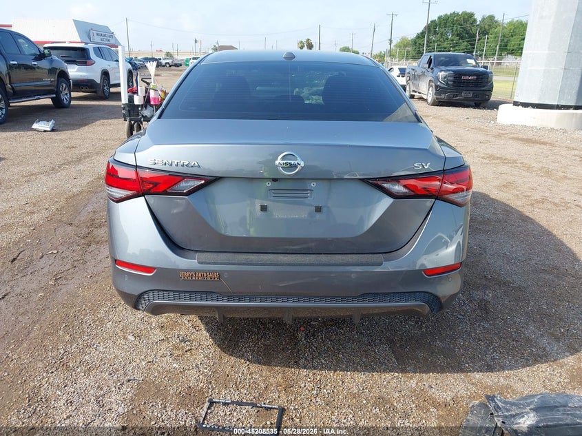 VIN 3N1AB8CV3PY223463 2023 NISSAN SENTRA SV XTRONIC CVT