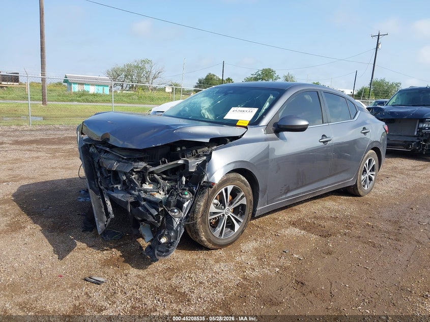 VIN 3N1AB8CV3PY223463 2023 NISSAN SENTRA SV XTRONIC CVT