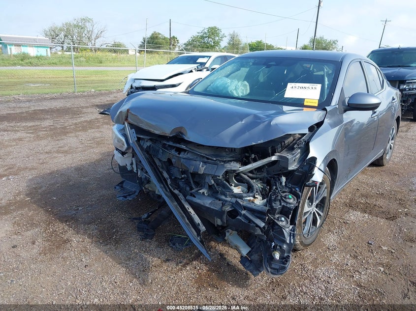 VIN 3N1AB8CV3PY223463 2023 NISSAN SENTRA SV XTRONIC CVT