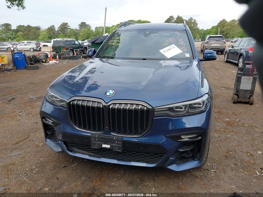 2022 BMW X7 SPORT UTILITY VEHICLE 3.0L I-6 DI, DOHC, VVT, TURBO, 335HP
