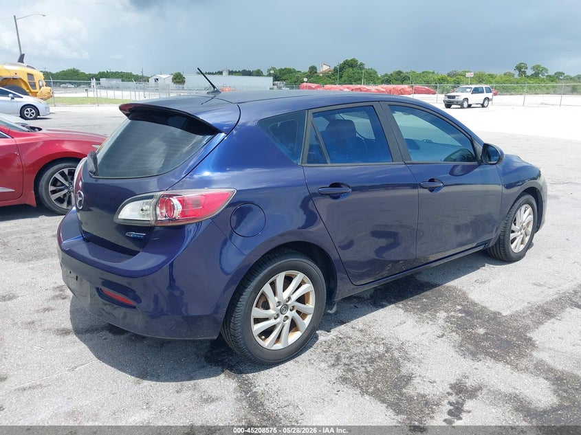 Vin: jm1bl1l79d1749586, lot: 45706316, mazda mazda3 i touring 20134