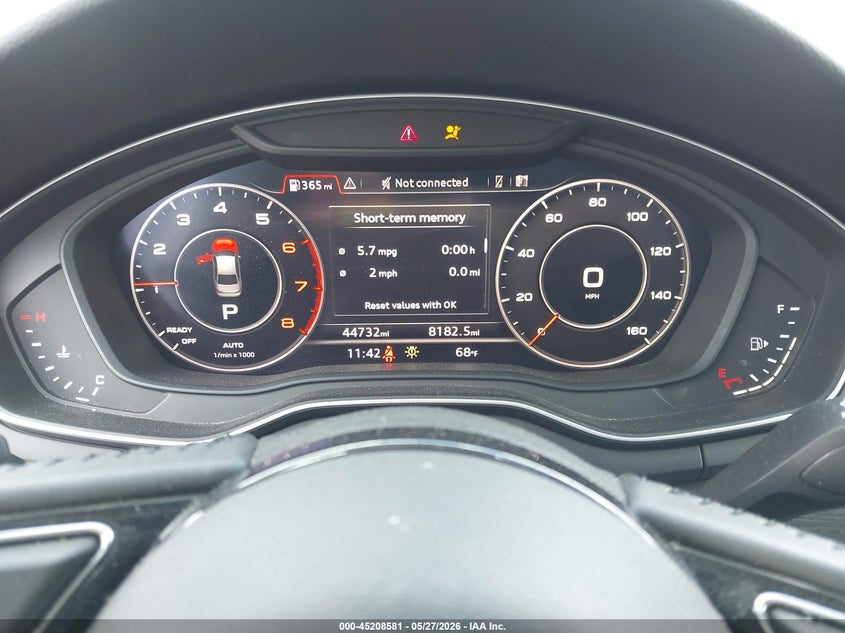 2018 Audi A4 2.0T Ultra Premium VIN: WAUKMAF43JA222649 Lot: 45208581