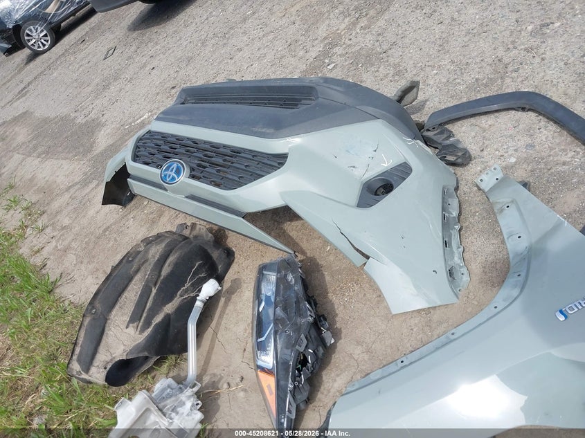 VIN 4T3RWRFV6MU030067 2021 TOYOTA RAV4 HYBRID XLE