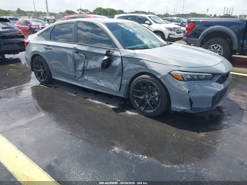 VIN 2HGFE4F84SH350845 2025 HONDA CIVIC HYBRID SPORT/SPORT TOURING