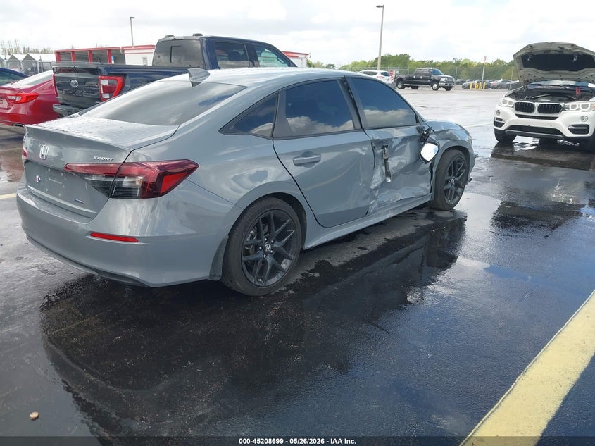 2025 HONDA CIVIC HYBRID auction photo 4