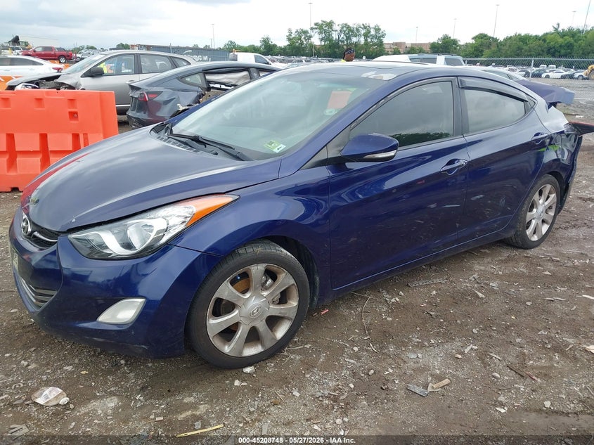 2011 Hyundai Elantra Limited 5NPDH4AE5BH046716 photo 1