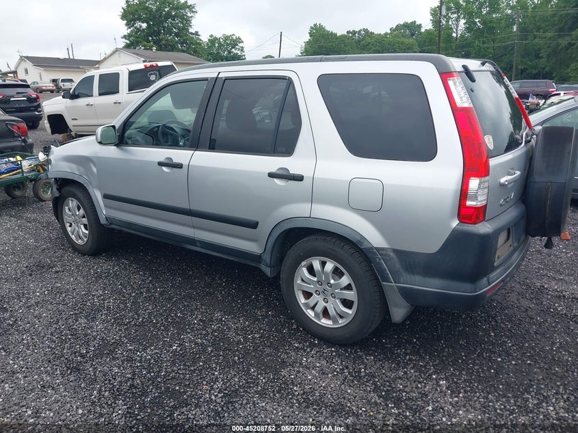 2006 HONDA CR-V SPORT UTILITY VEHICLE 2.4L I-4 DOHC, VVT, 156HP