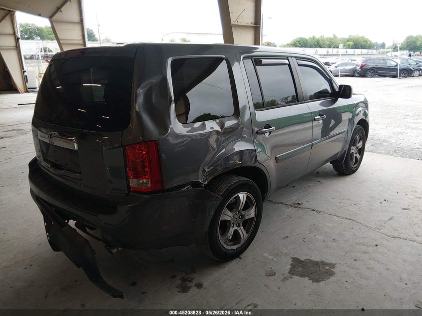Vin: 5fnyf3h58fb021434, lot: 45706569, honda pilot ex-l 20154