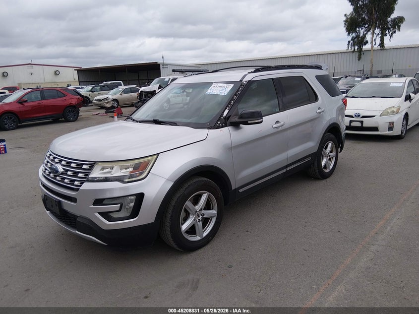 Vin: 1fm5k8d82ggb03531, lot: 45706572, ford explorer xlt 20162