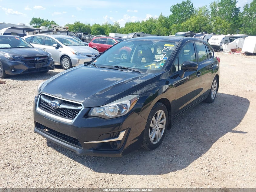 Vin: jf1gpac62f8315365, lot: 45706578, subaru impreza 2.0i premium 20152