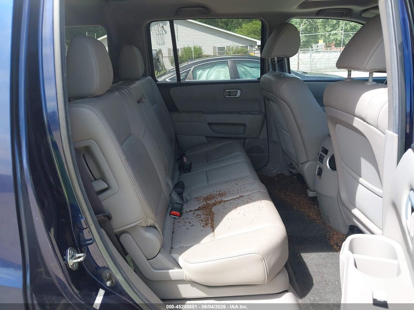 2013 Honda Pilot Ex-L VIN: 5FNYF4H59DB009375 Lot: 45208851