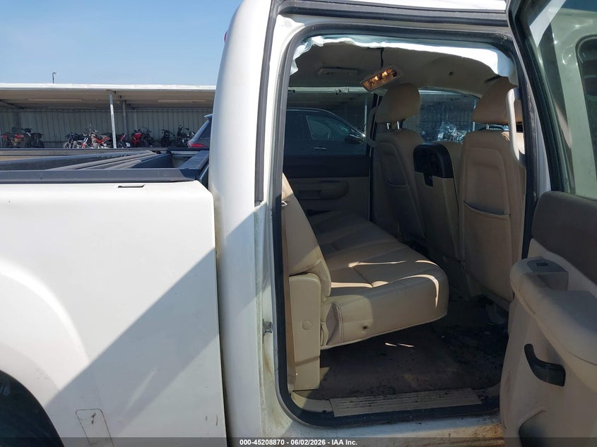2012 Gmc SIERRA 5.3 1500 Sle white Lot 111045208870 Vin 3GTP1VE01CG200693