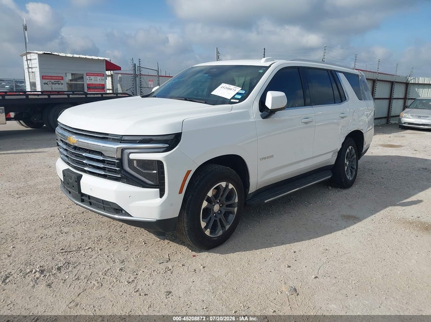 Vin: 1gns5nrd0sr306778, lot: 45706614, chevrolet tahoe 2wd lt 20252