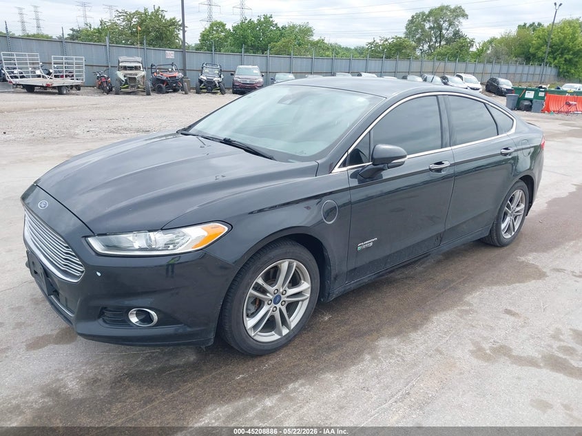 2015 Ford Fusion Energi Titanium 3FA6P0SU1FR147531 photo 1