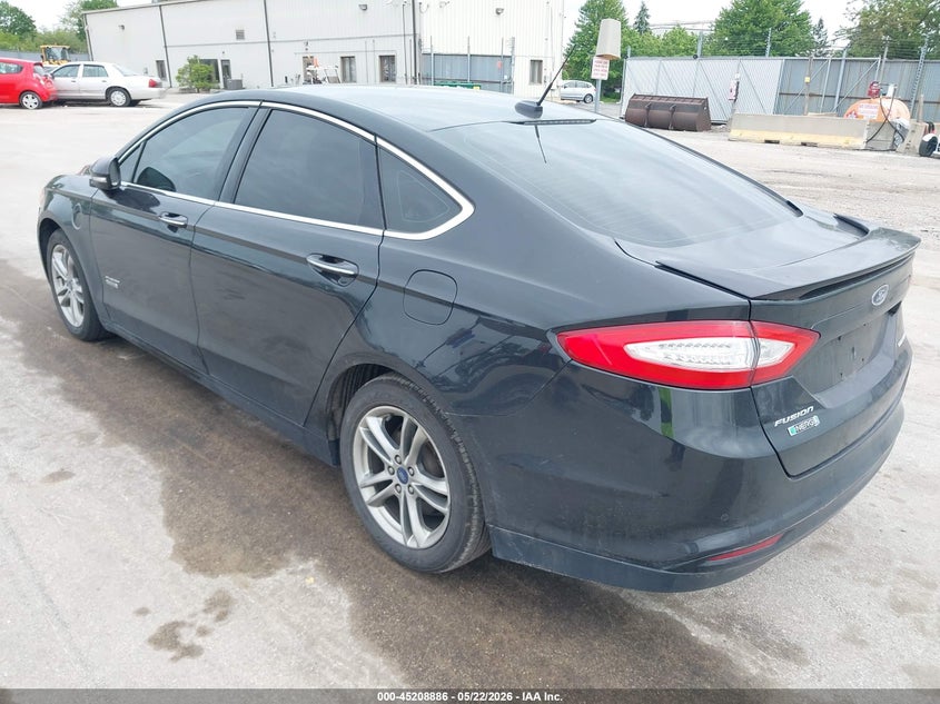 Vin: 3fa6p0su1fr147531, lot: 45706627, ford fusion energi titanium 20153