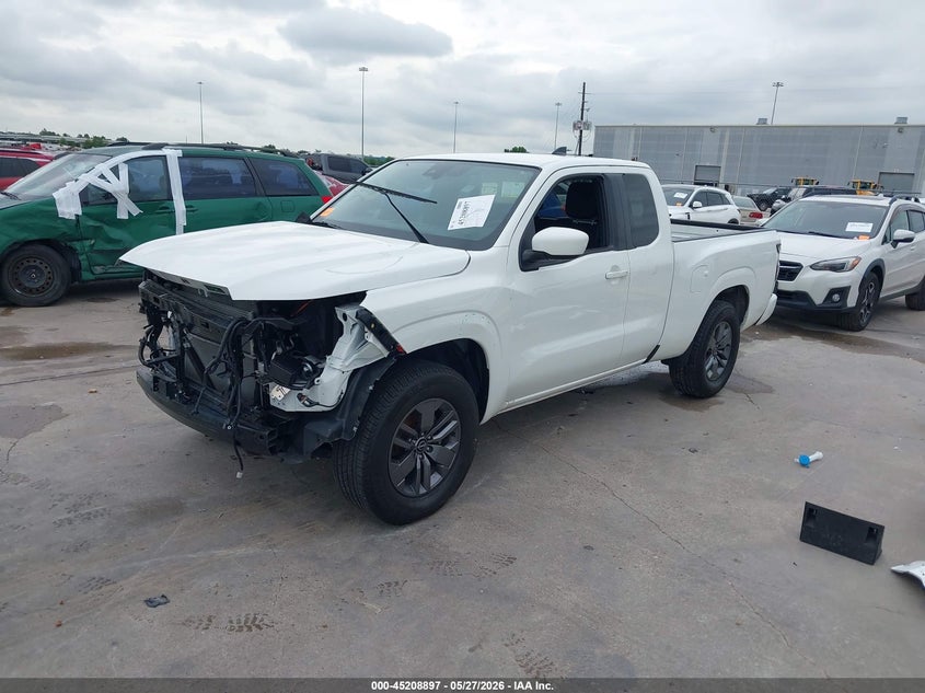 Vin: 1n6ed1cl3sn602240, lot: 45706638, nissan frontier king cab sv 4x2 20252