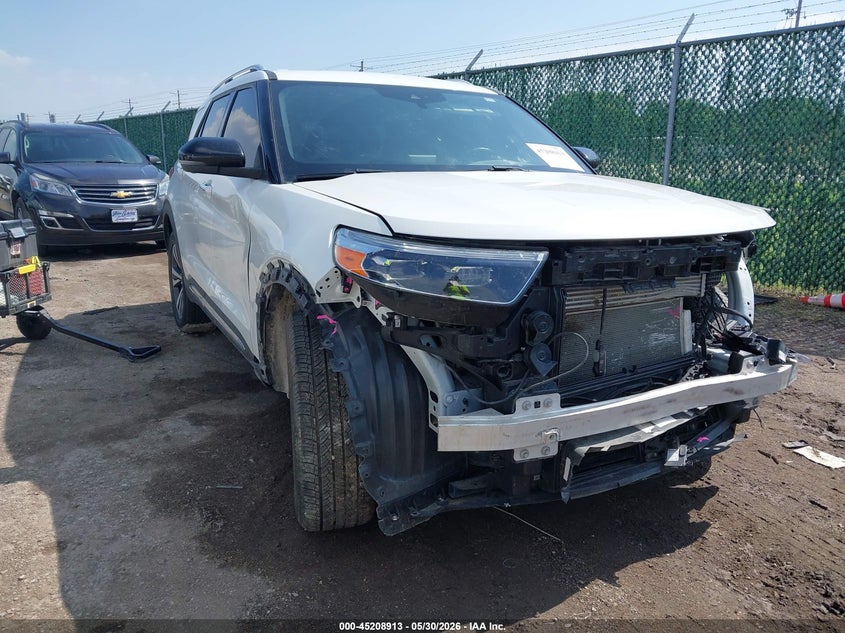 Vin: 1fm5k8hcxlga01483, lot: 45706654, ford explorer platinum 2020 img_1