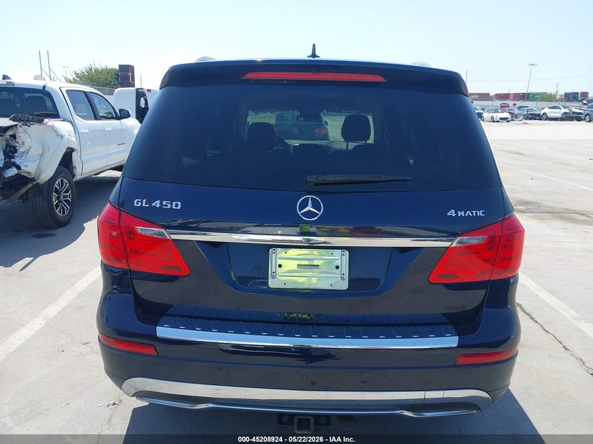2015 Mercedes-Benz Gl 450 4Matic VIN: 4JGDF6EEXFA518364 Lot: 45208924
