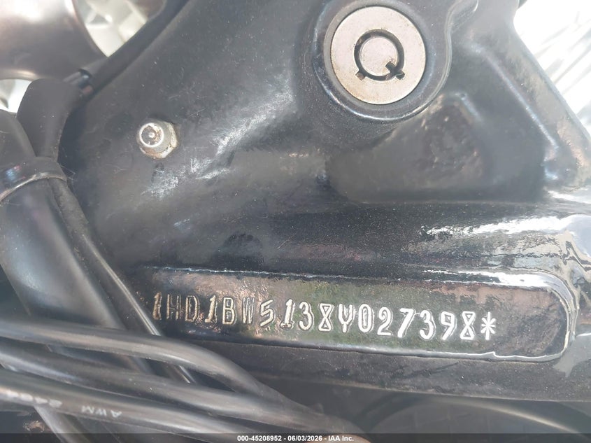 2008 Harley-Davidson Flstc VIN: 1HD1BW5138Y027398 Lot: 45208952