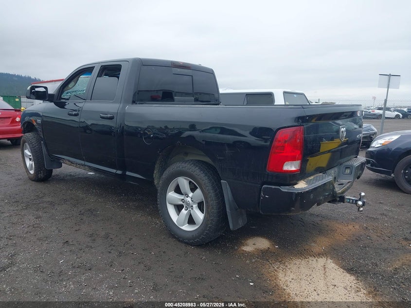 2012 Ram 1500 5.7 Ram Sport black Lot 111045208983 Vin 1C6RD7HT3CS192212