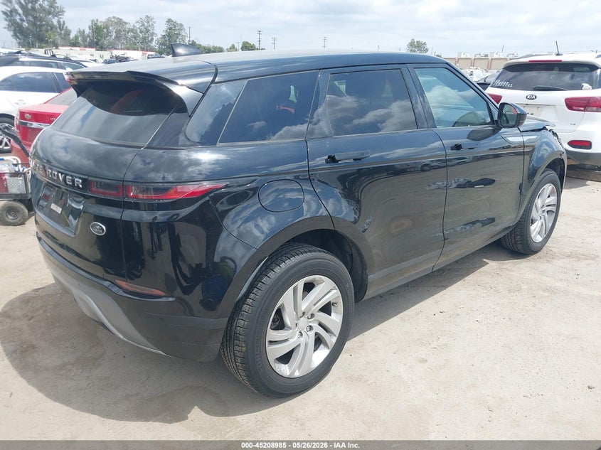 Vin: salzj2fx9lh054741, lot: 45706726, land rover range rover evoque s 20204