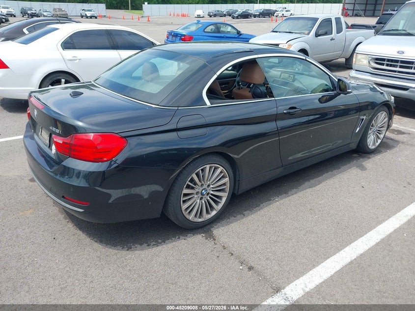 Vin: wba3v7c53fp772147, lot: 45706749, bmw 428i 20154