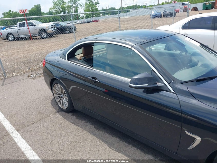 2015 BMW 428I VIN: WBA3V7C53FP772147 Lot: 45209008