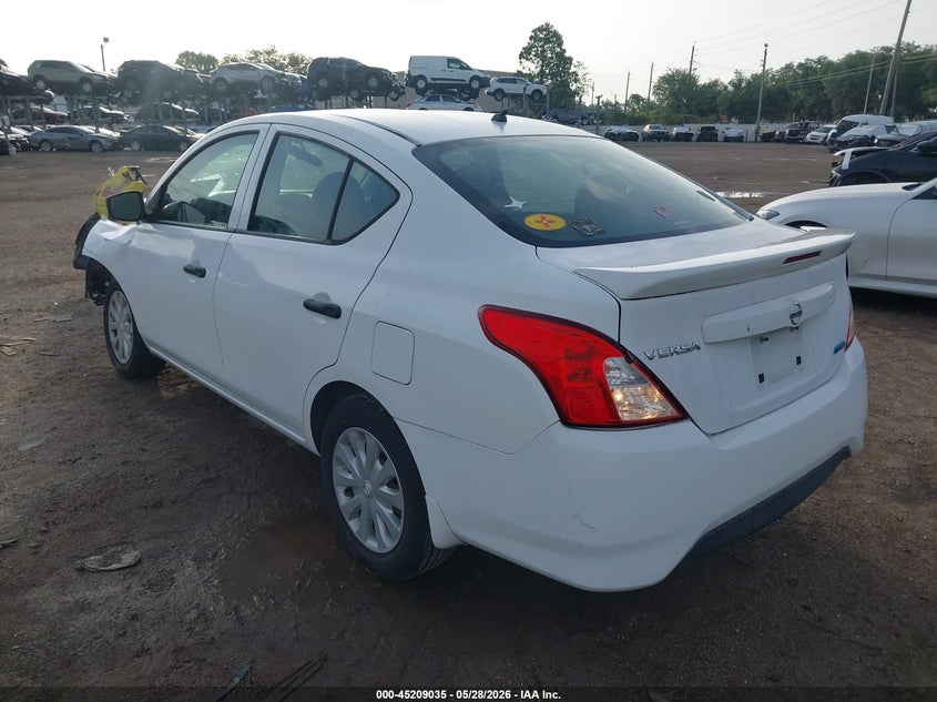 2016 NISSAN VERSA auction photo 3