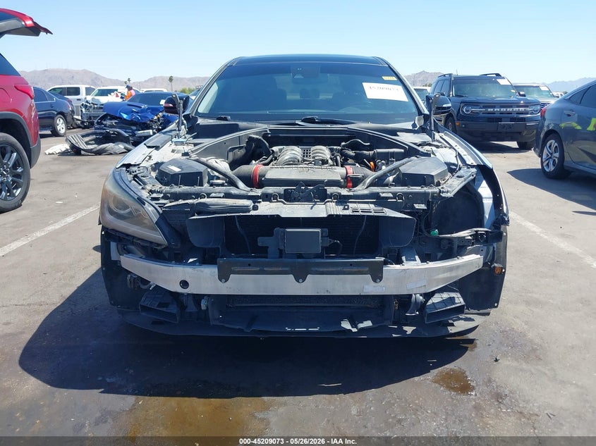 2015 Hyundai Genesis 5.0 VIN: KMHGN4JFXFU053408 Lot: 45209073