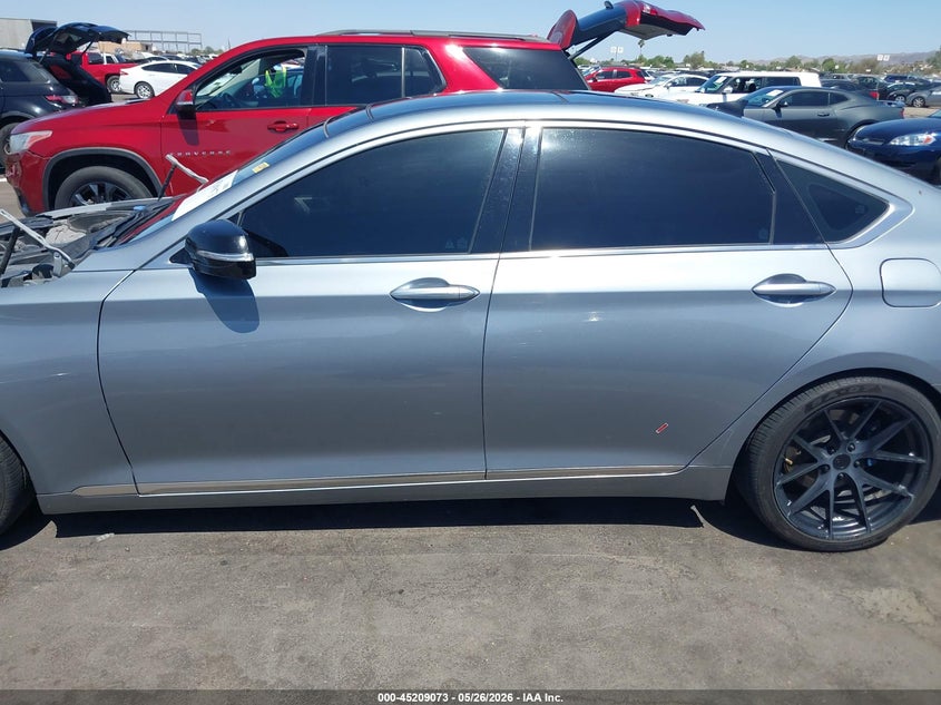 2015 Hyundai Genesis 5.0 VIN: KMHGN4JFXFU053408 Lot: 45209073