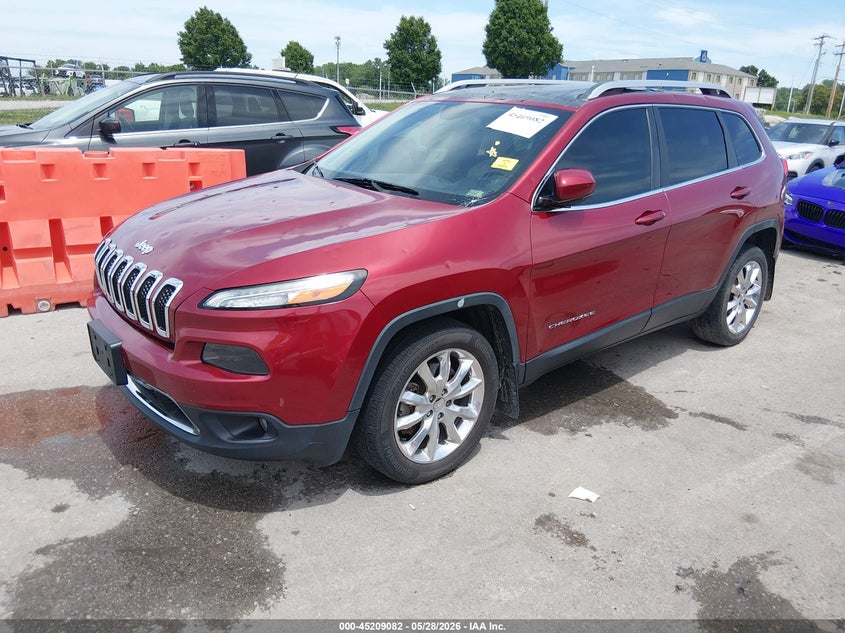 2015 Jeep Cherokee Limited 1C4PJLDS9FW517778 photo 1
