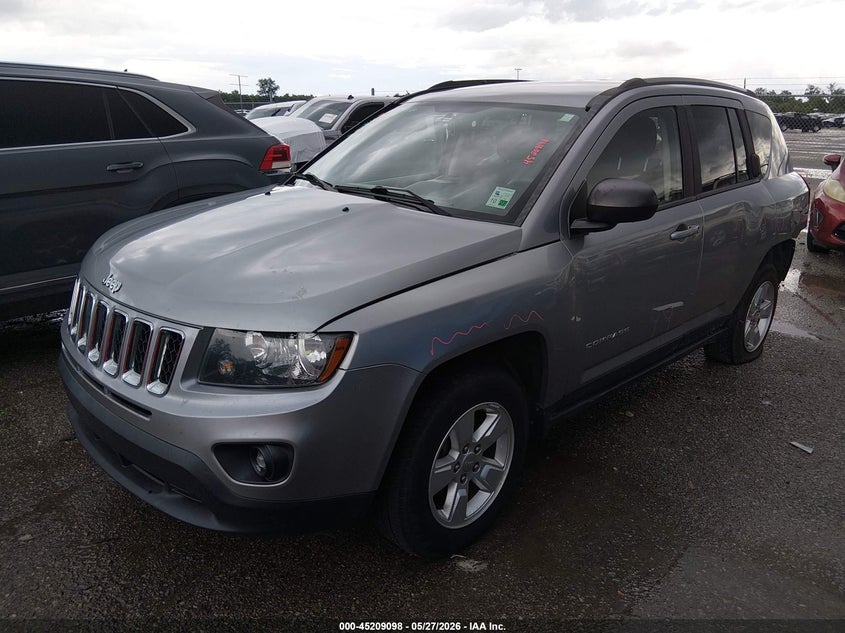 Vin: 1c4njcba7fd226130, lot: 45706839, jeep compass sport 20152