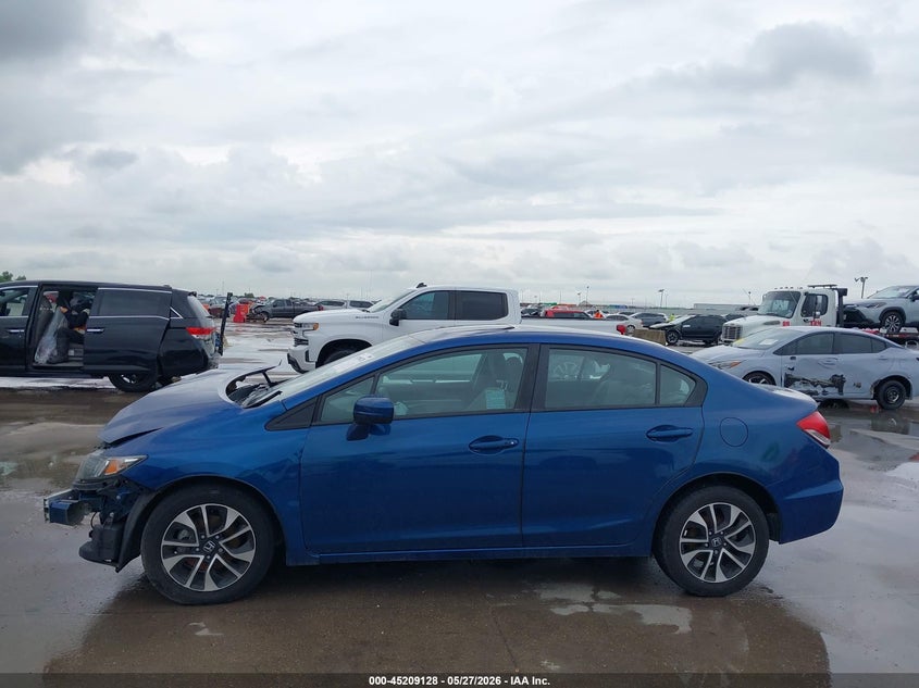 2015 Honda Civic Ex VIN: 19XFB2F80FE251145 Lot: 45209128