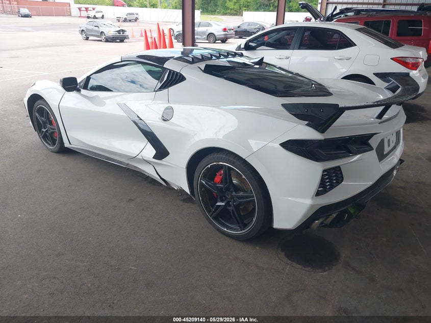 Vin: 1g1y72d48l5116988, lot: 45706881, chevrolet corvette stingray rwd  2lt 20203