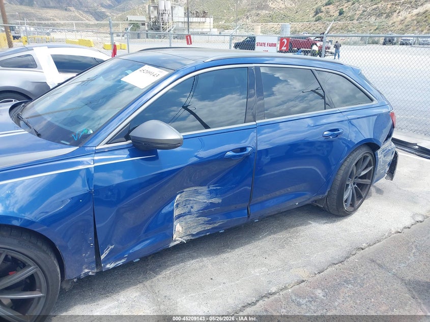 2024 Audi Rs 6 Avant Performance Tfsi Quattro Tiptronic VIN: WUA1DBF29RN901609 Lot: 45209143