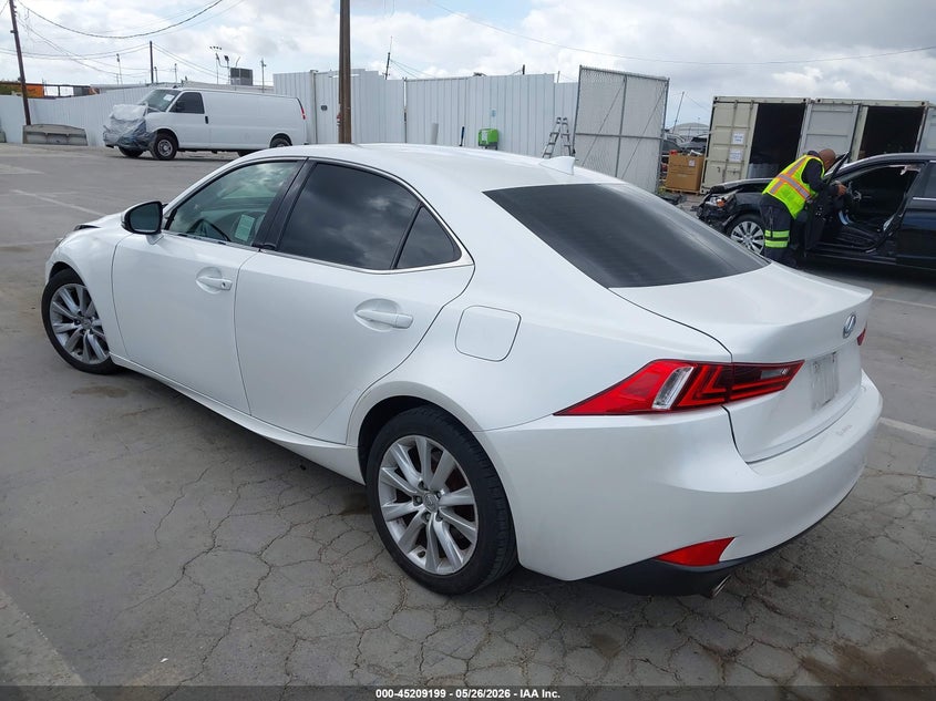 Vin: jthba1d27g5017316, lot: 45706939, lexus is 200t 20163