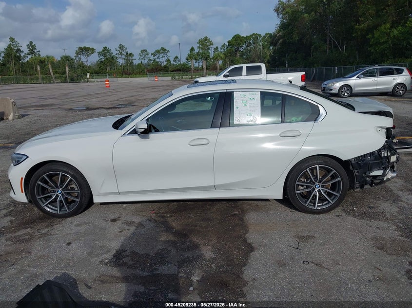 2021 BMW 330I xDrive VIN: 3MW5R7J01M8B51232 Lot: 45209235