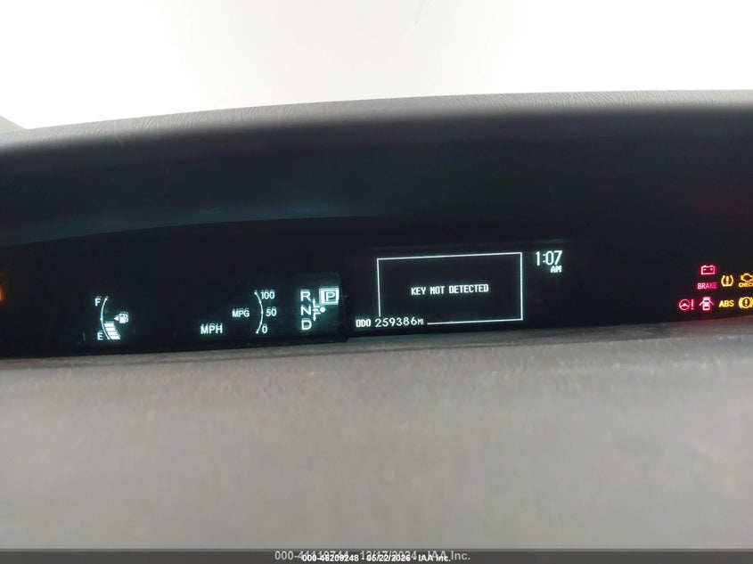 2010 TOYOTA PRIUS HATCHBACK 1.8L I-4 DOHC, VVT, 98HP