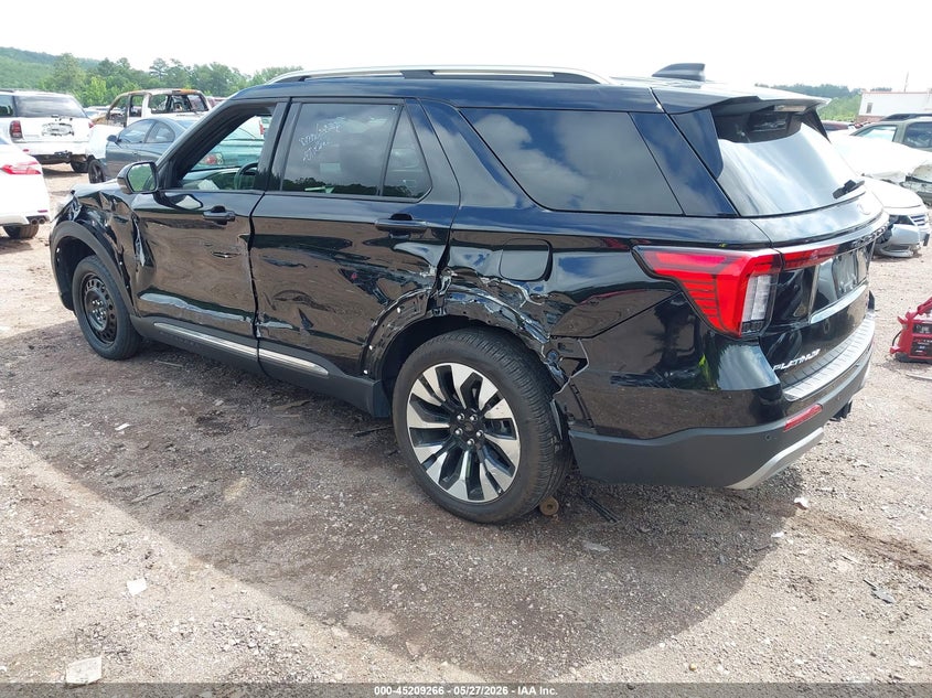 Vin: 1fmuk8hh5sgb65343, lot: 45707007, ford explorer platinum 20253