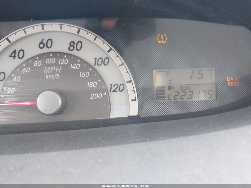 2008 Toyota Yaris VIN: JTDBT923781238722 Lot: 45209274