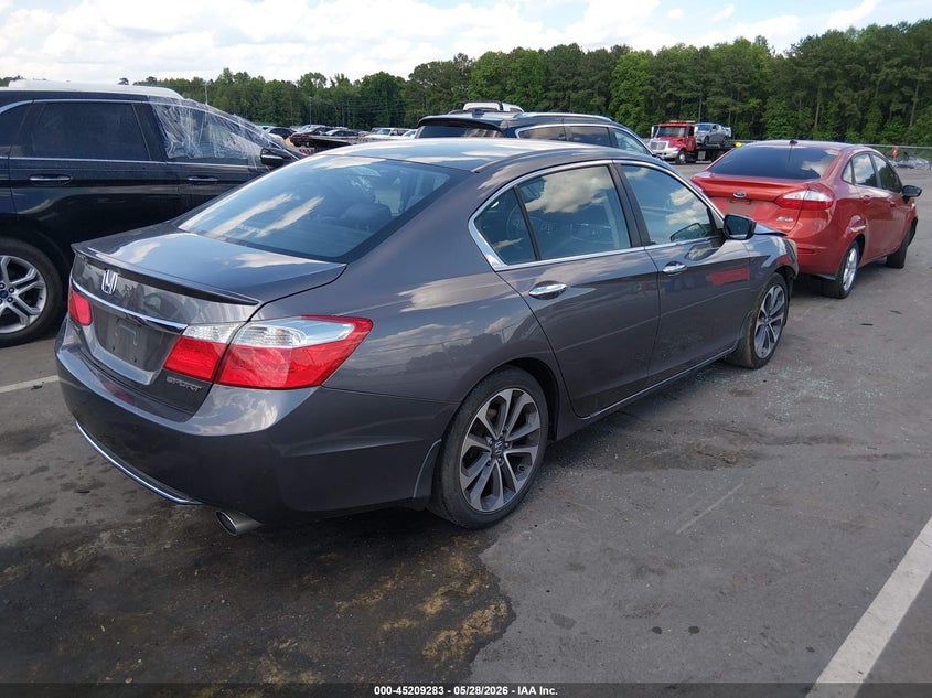 2015 HONDA ACCORD auction photo 4