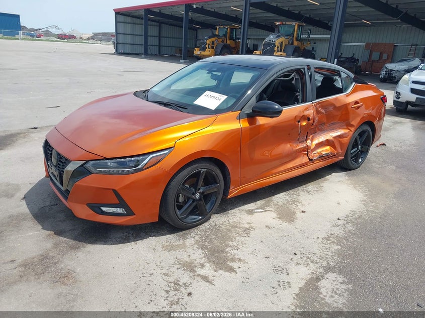 Vin: 3n1ab8dv2ny207184, lot: 45707065, nissan sentra sr xtronic cvt 20222