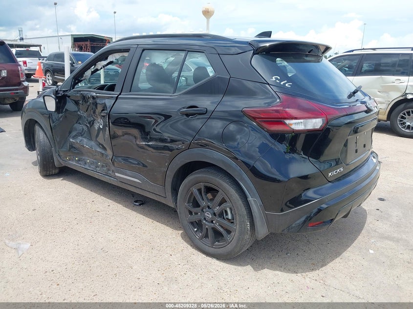 Vin: 3n1cp5dv7pl484163, lot: 45707069, nissan kicks sr xtronic cvt 20233