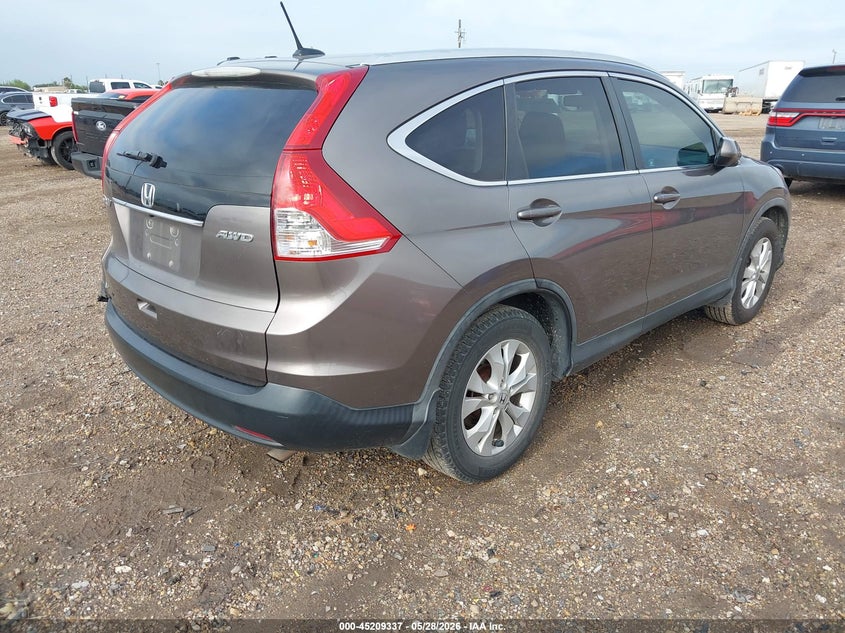 2012 Honda Cr-v 2.4 Cr-V Ex-L brown Lot 111045209337 Vin 5J6RM4H78CL059749