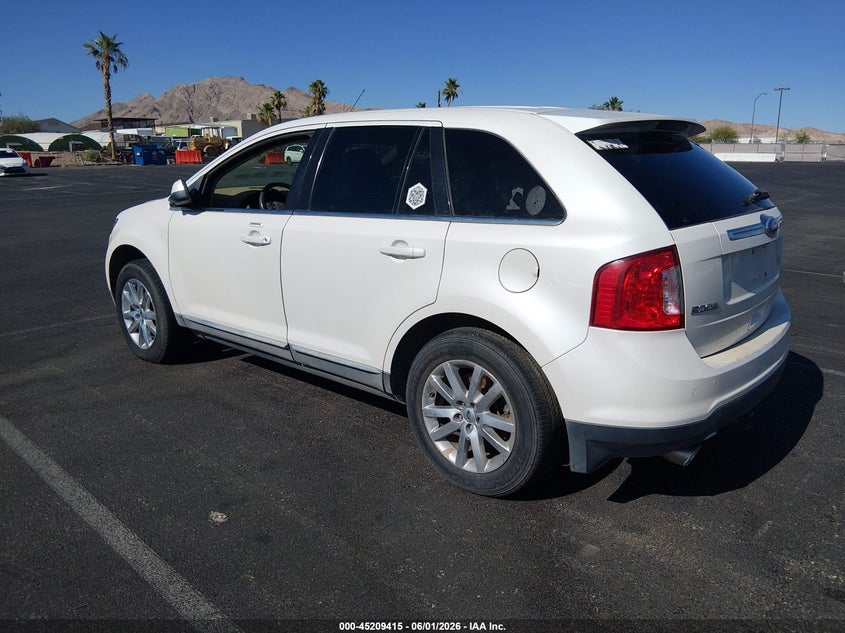 Vin: 2fmdk3kc4bbb32549, lot: 45707156, ford edge limited 20113