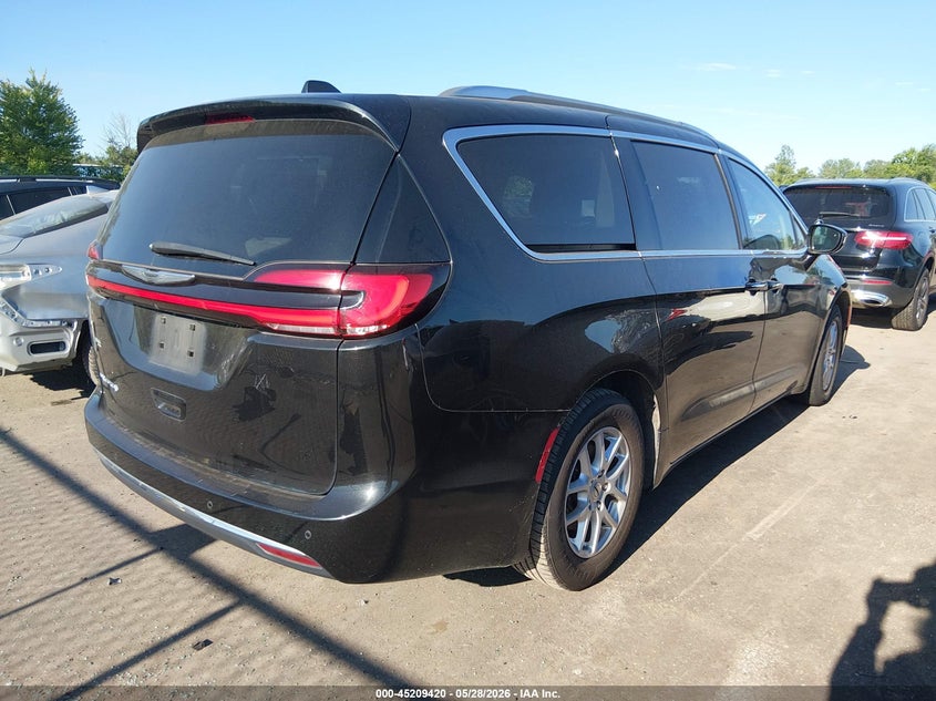 Vin: 2c4rc1bg8mr589146, lot: 45707161, chrysler pacifica touring l 20214